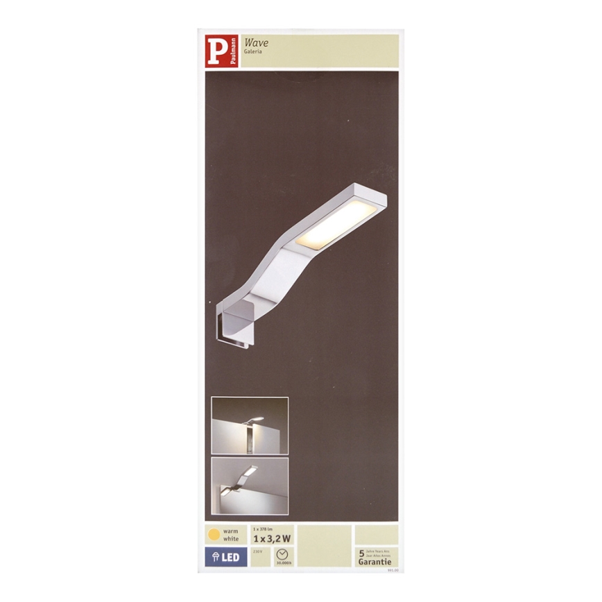 LED/3,2W IP44 Koupelnové osvětlení zrcadla GALERIA 230V