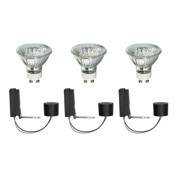 Paulmann 99755 - SADA 3x LED žárovka s objímkou 2EASY SET 3xGU10/1W/230V Paulmann 99755 - SADA 3x LED žárovka s objímkou 2EASY SET 3xGU10/1W/230V