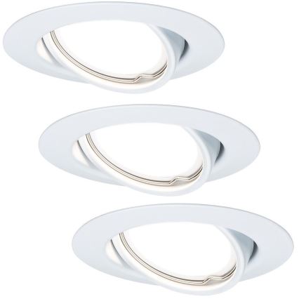 Paulmann - TIP 3968 - SADA 3xLED/4,9W Podhledové svítidlo 230V
