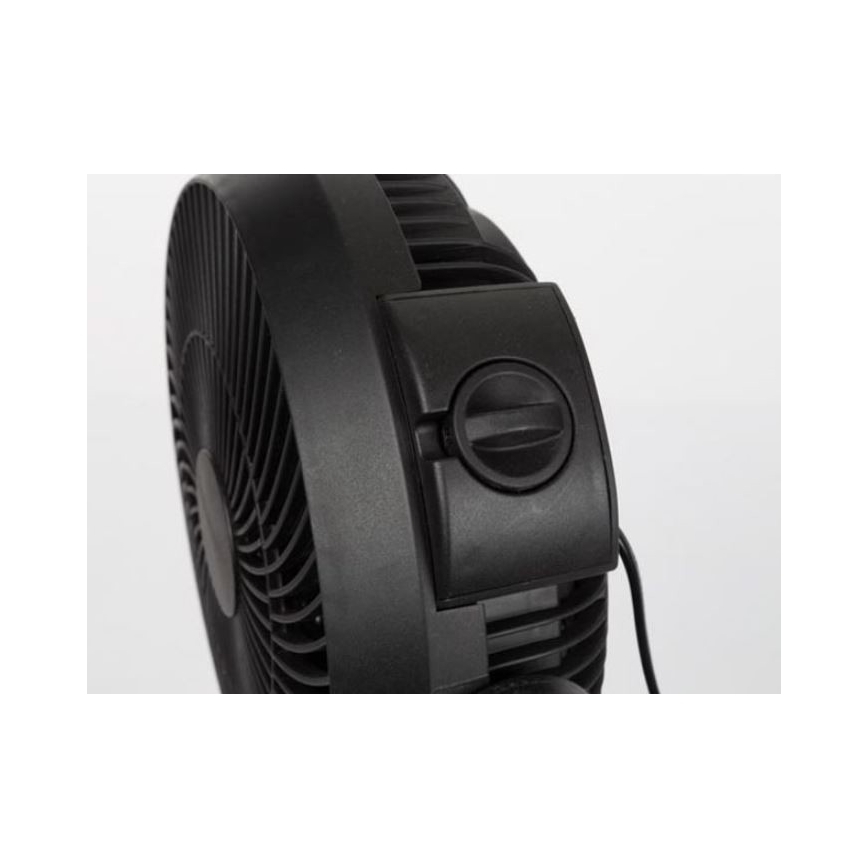 Perel - Stojanový ventilátor 2v1 35W/230V černá