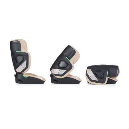 PETITE&MARS - Autosedačka FLEX PRO i-Size 100-150 cm (15-36 kg) béžová