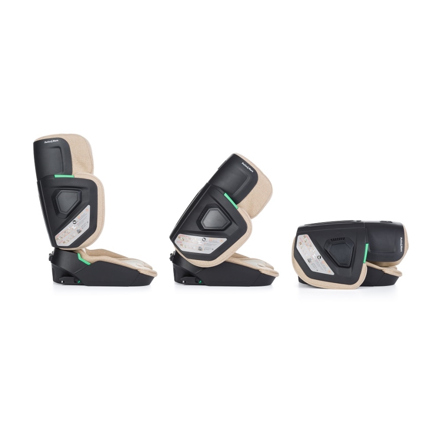 PETITE&MARS - Autosedačka FLEX PRO i-Size 100-150 cm (15-36 kg) béžová