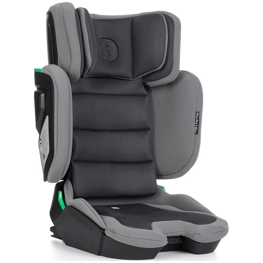 PETITE&MARS - Autosedačka FLEX PRO i-Size 100-150 cm (15-36 kg) šedá