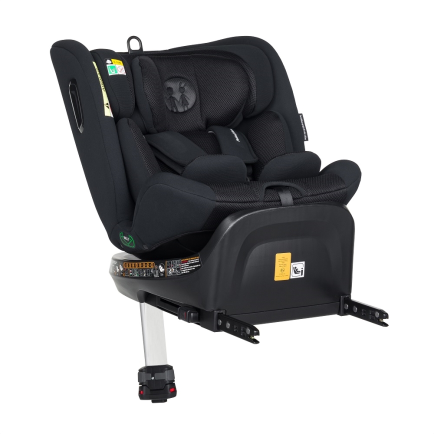 PETITE&MARS - Autosedačka TWISTGUARD PRO i-Size 40-150 cm (0-36 kg) černá