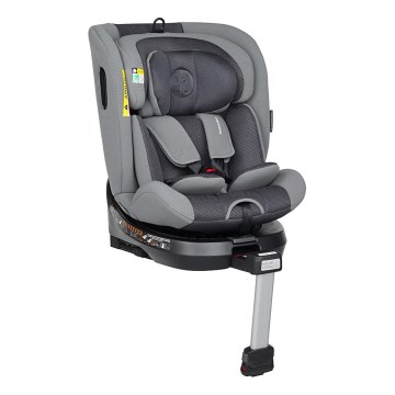 PETITE&MARS - Autosedačka TWISTGUARD PRO i-Size 40-150 cm (0-36 kg) šedá