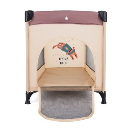 PETITE&MARS - Cestovní postýlka KOOT Tiger Super Hero