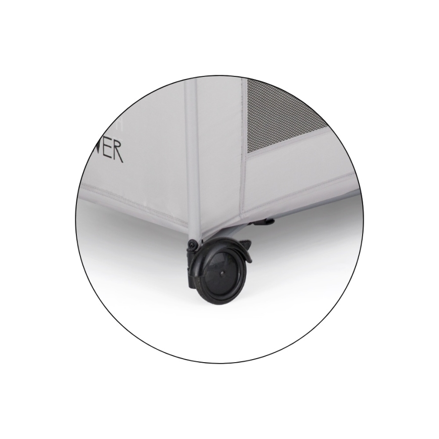 PETITE&MARS - Cestovní postýlka KOOT Zebra Super Power