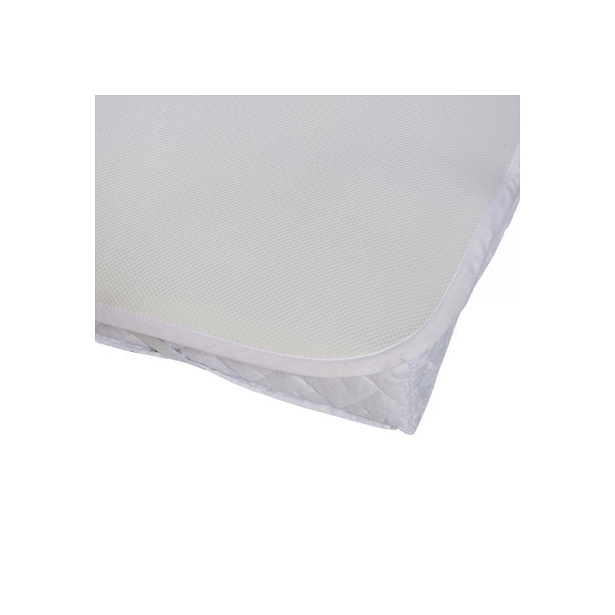 PETITE&MARS - Chránič matrace AERODRY 120x60 cm prodyšný bílá