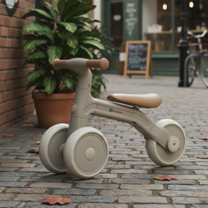 PETITE&MARS - Dětská tříkolka 3v1 BINGO Ivory White