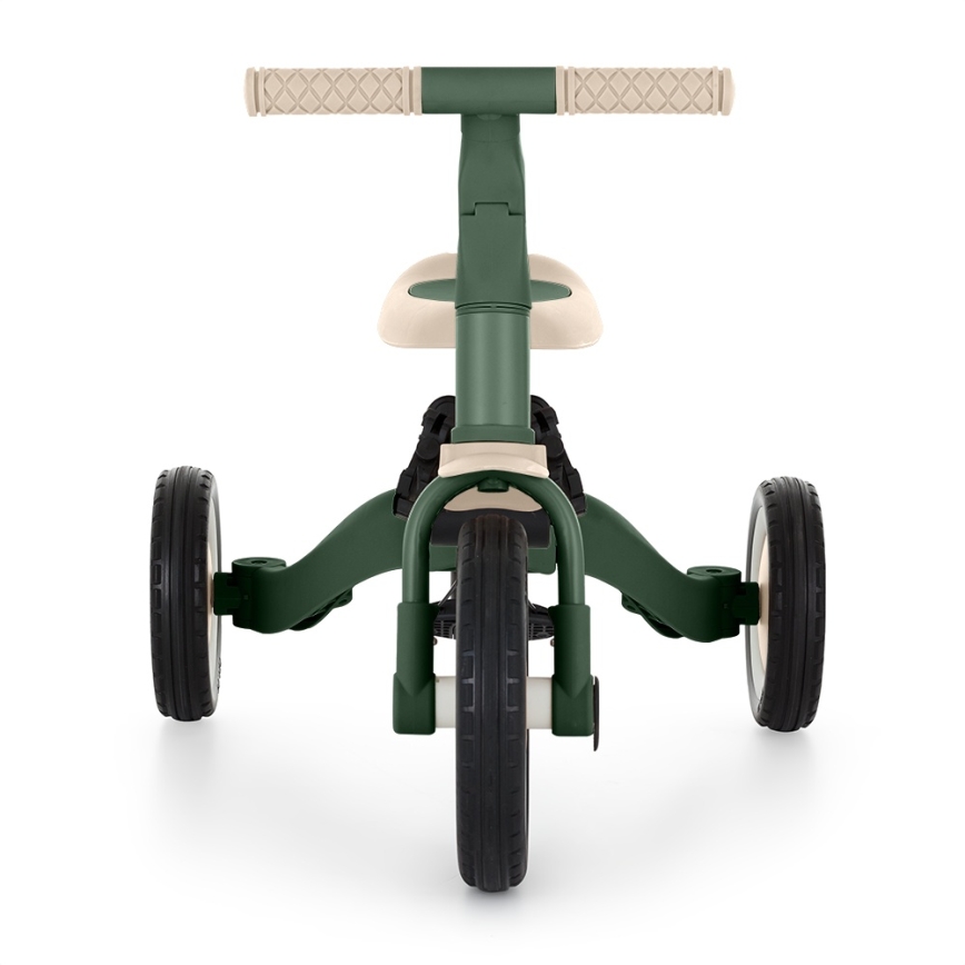 PETITE&MARS - Dětská tříkolka 5v1 TURBO PLUS Misty Green