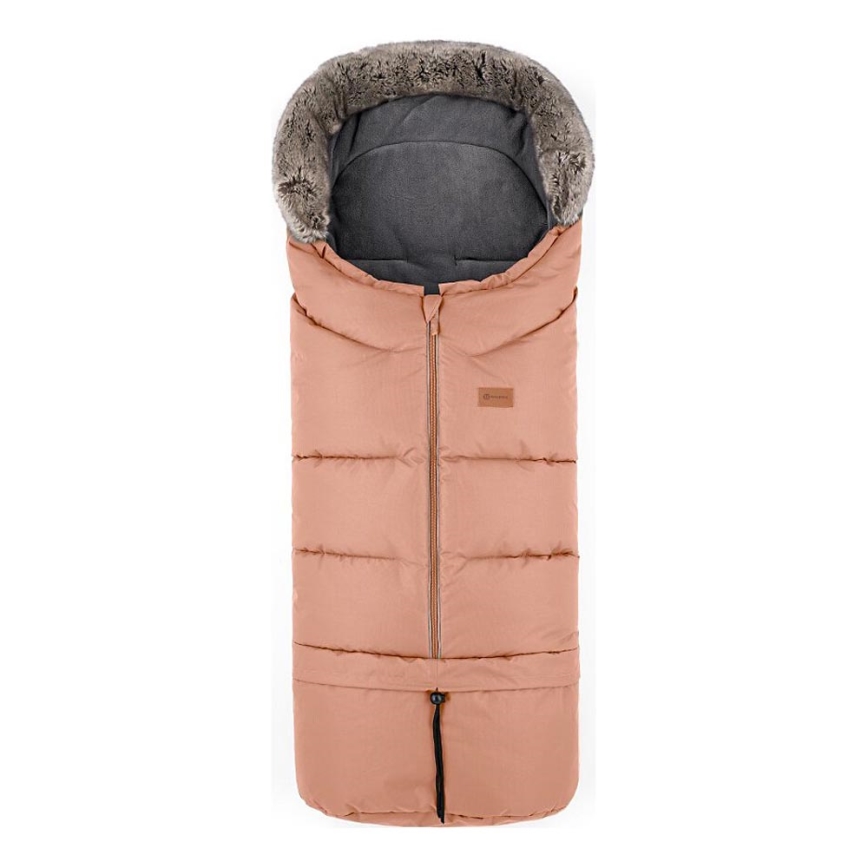 PETITE&MARS - Dětský fusak 4v1 ARCTIC Pastel Peach