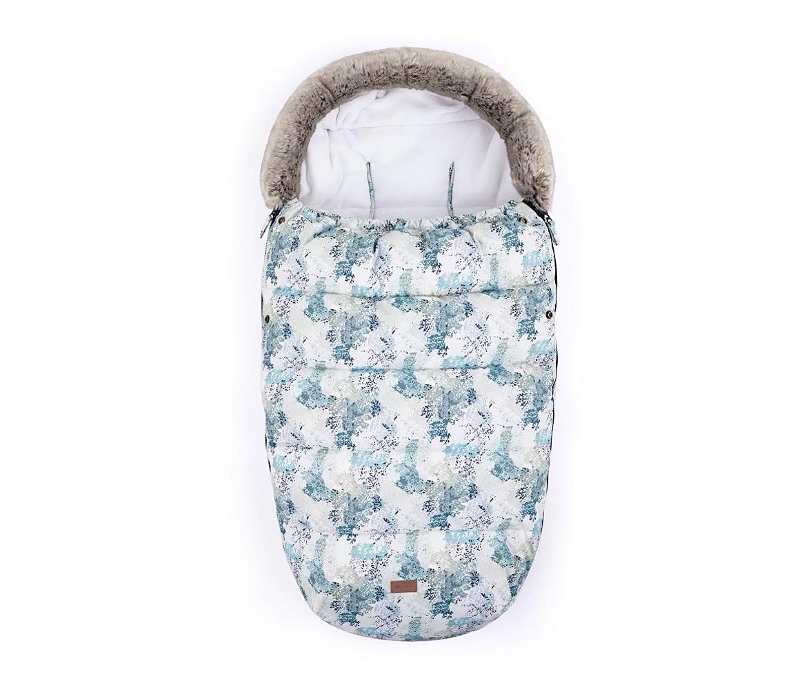 Petite&Mars PETITE&MARS - Dětský fusak 4v1 COMFY modrá/bílá AG0266