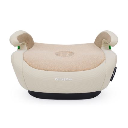 PETITE&MARS - Podsedák do auta OPTIMUS PRO i-Size 125-150 cm (22-36 kg) béžová