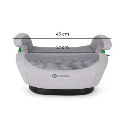 PETITE&MARS - Podsedák do auta OPTIMUS PRO i-Size Air 125-150 cm (22-36 kg) béžová