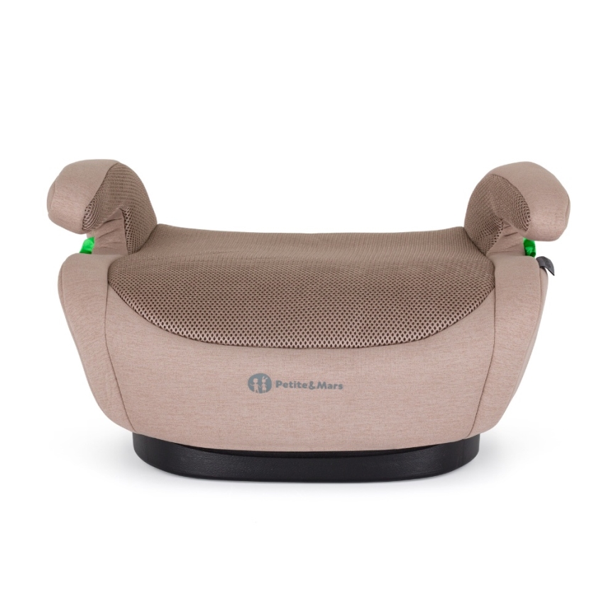 PETITE&MARS - Podsedák do auta OPTIMUS PRO i-Size Air 125-150 cm (22-36 kg) hnědá