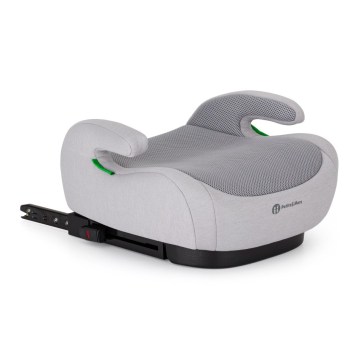 PETITE&MARS - Podsedák do auta OPTIMUS PRO i-Size Air 125-150 cm (22-36 kg) šedá