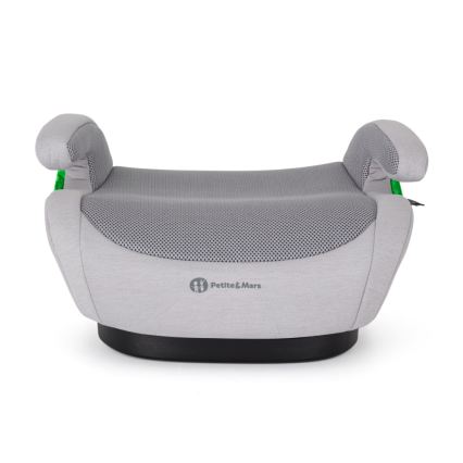 PETITE&MARS - Podsedák do auta OPTIMUS PRO i-Size Air 125-150 cm (22-36 kg) šedá