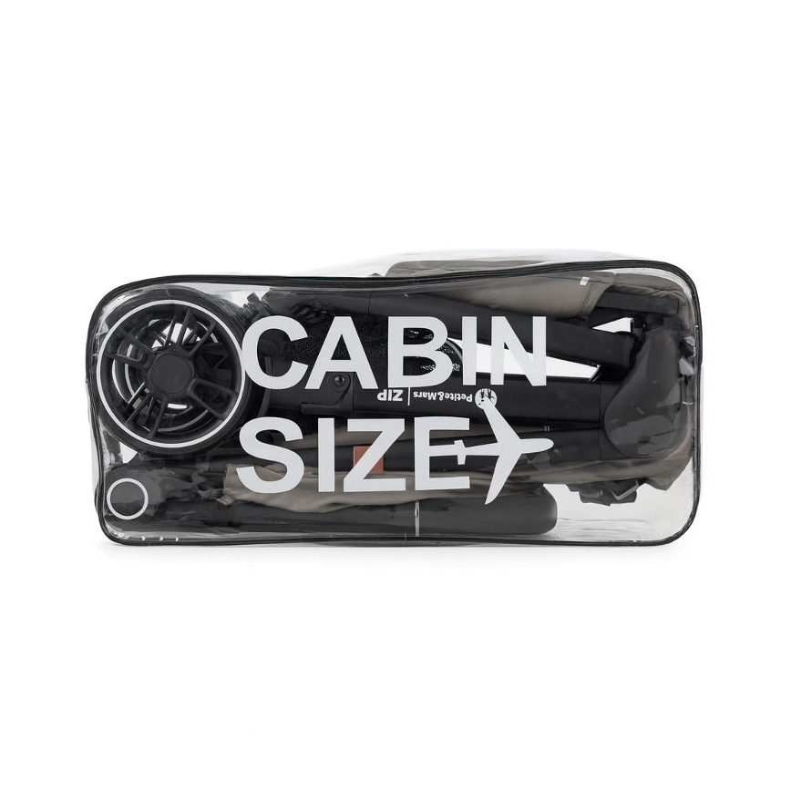 PETITE&MARS - Sportovní kočárek ZIP Velvet Grey