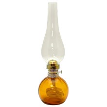 Petrolejová lampa BASIC 38 cm amber