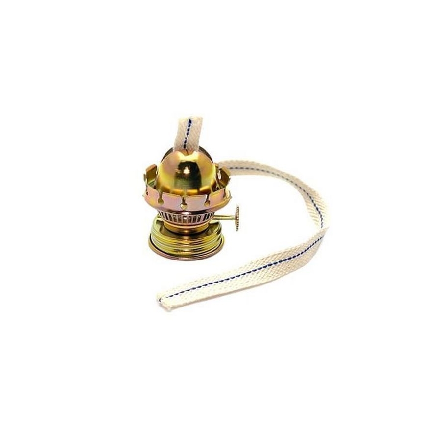Petrolejová lampa ELIŠKA 20 cm lesní zelená