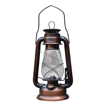 Petrolejová lampa měděná
