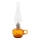 Petrolejová lampa MONIKA 34 cm amber káro