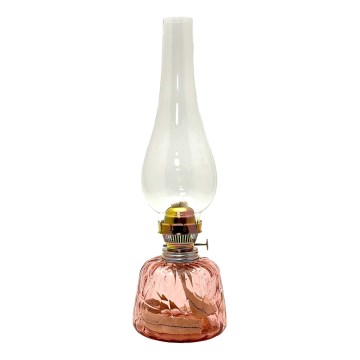 Petrolejová lampa POLY 38 cm měděná