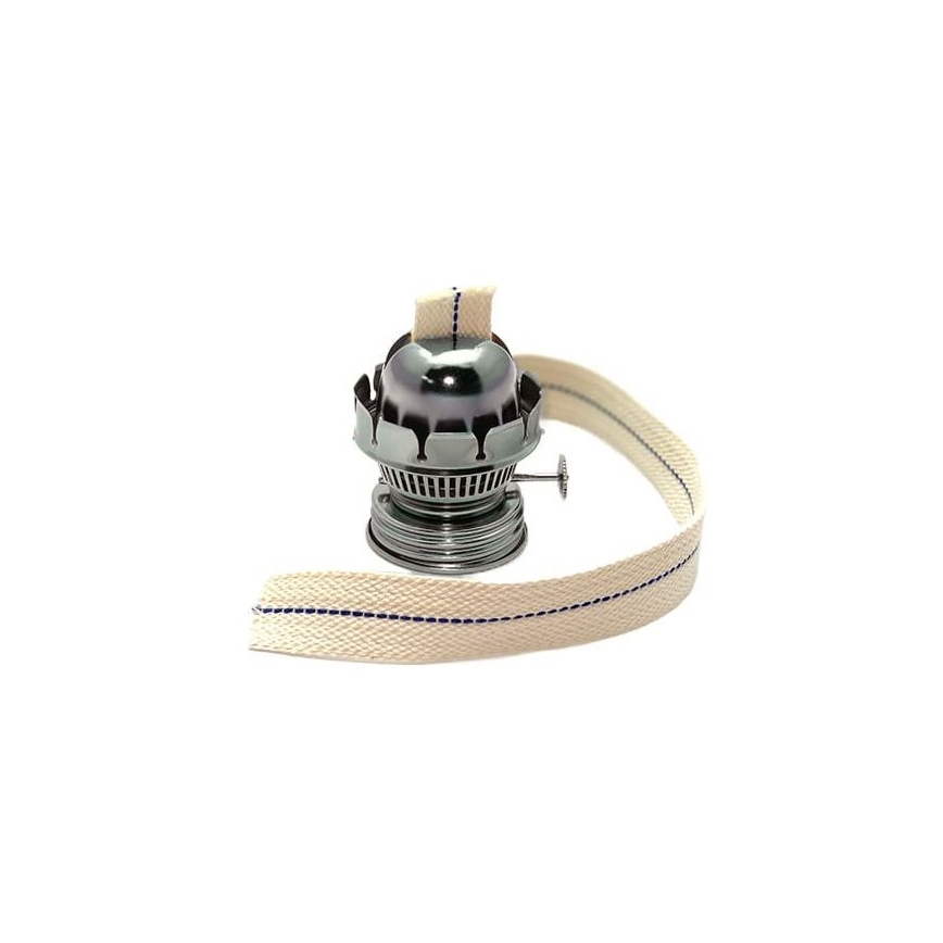 Petrolejová lampa POLY 38 cm měděná