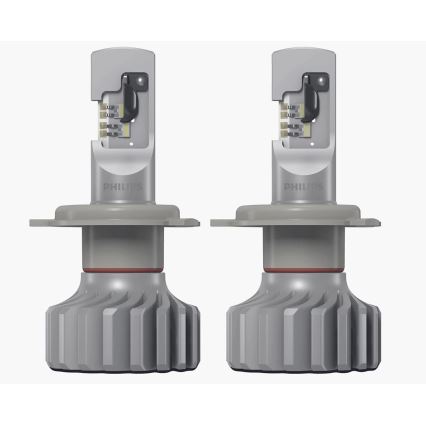 Philips 11342U6000X2 - SADA 2x LED Autožárovka Ultinon Pro6000 H4 PX426d/18W/12V 5800K