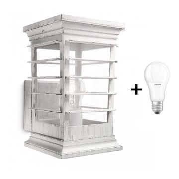 Philips 15280/18/16 - LED Venkovní nástěnné svítidlo MY GARDEN PATIO 1xE27/8,5W+1xE27/53W IP44