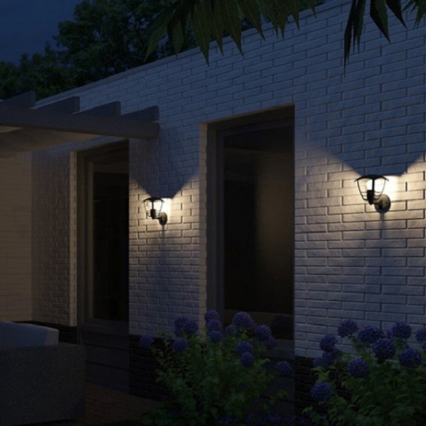 Philips 15380/30/16 - Venkovní nástěnné svítidlo MYGARDEN CREEK 1xE27/60W/230V