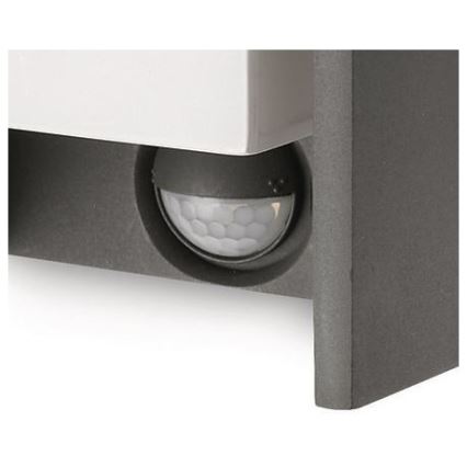 Philips 16352/93/16 - Venkovní svítidlo s čidlem MYGARDEN BRIDGE 1xE27/15W/230V