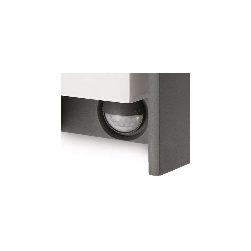 Philips 16352/93/16 - Venkovní svítidlo s čidlem MYGARDEN BRIDGE 1xE27/15W/230V