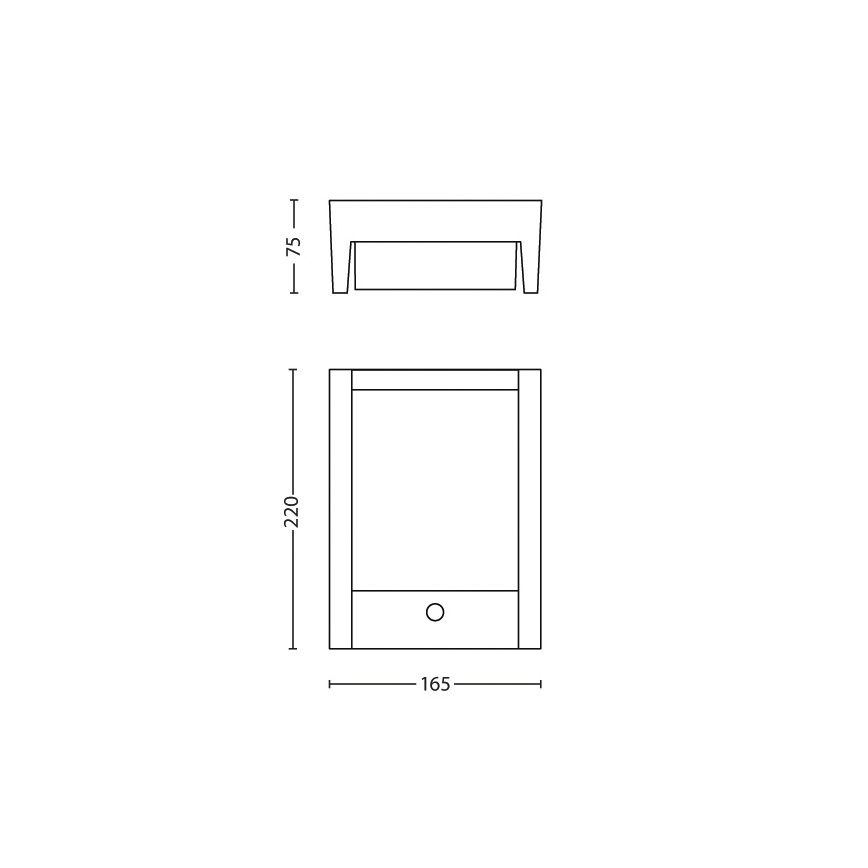 Philips 16460/93/P3 - LED venktovní svítidlo MYGARDEN ARBOUR 1xLED/6W/230V