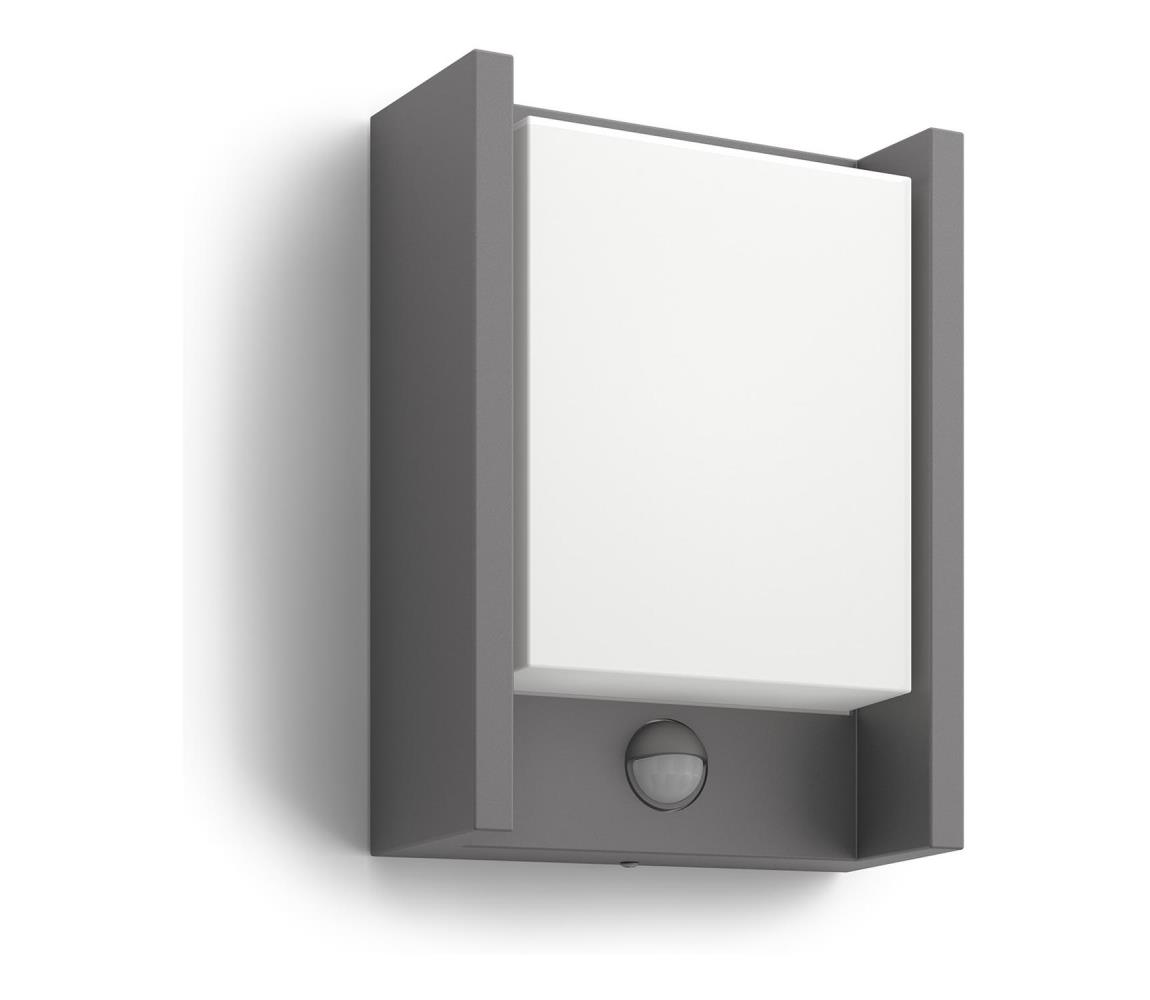 Philips Philips 16461/93/P3 - LED venkovní svítidlo s čidlem ARBOUR 1xLED/6W IP44 P1459