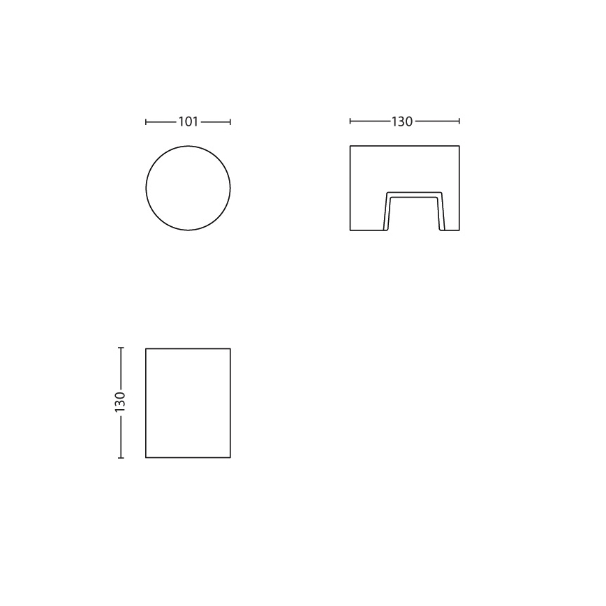 Philips - LED venkovní svítidlo LED/6W/230V IP44