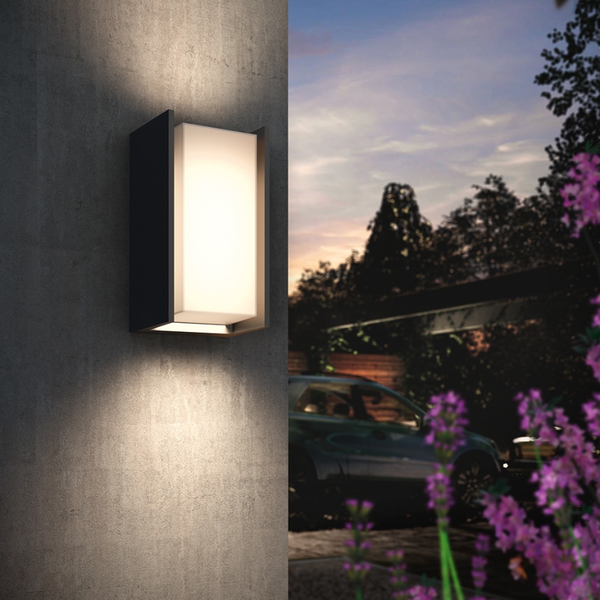 Philips 16472/93/P0 - LED Stmívatelné venkovní nástěnné svítidlo HUE TURACO 1xE27/9,5W/230V