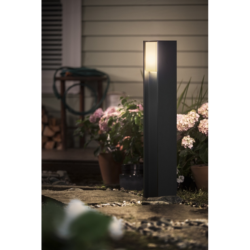Philips 16474/93/P0 - LED Stmívatelná venkovní lampa HUE TURACO 1xE27/9,5W/230V