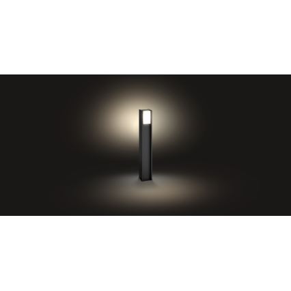 Philips 16474/93/P0 - LED Stmívatelná venkovní lampa HUE TURACO 1xE27/9,5W/230V IP44