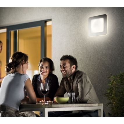 Philips 16902/47/16 - Venkovní nástěnné svítidlo s čidlem MYGARDEN ORCHARD 1x2GX13/22W/230V