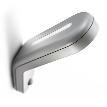 Philips 16909/87/16 - Venkovní nástěnné svítidlo s čidlem ECOMOODS 1x2G7/11W šedá