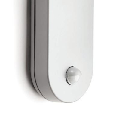 Philips 16909/87/16 - Venkovní nástěnné svítidlo s čidlem ECOMOODS 1x2G7/11W šedá