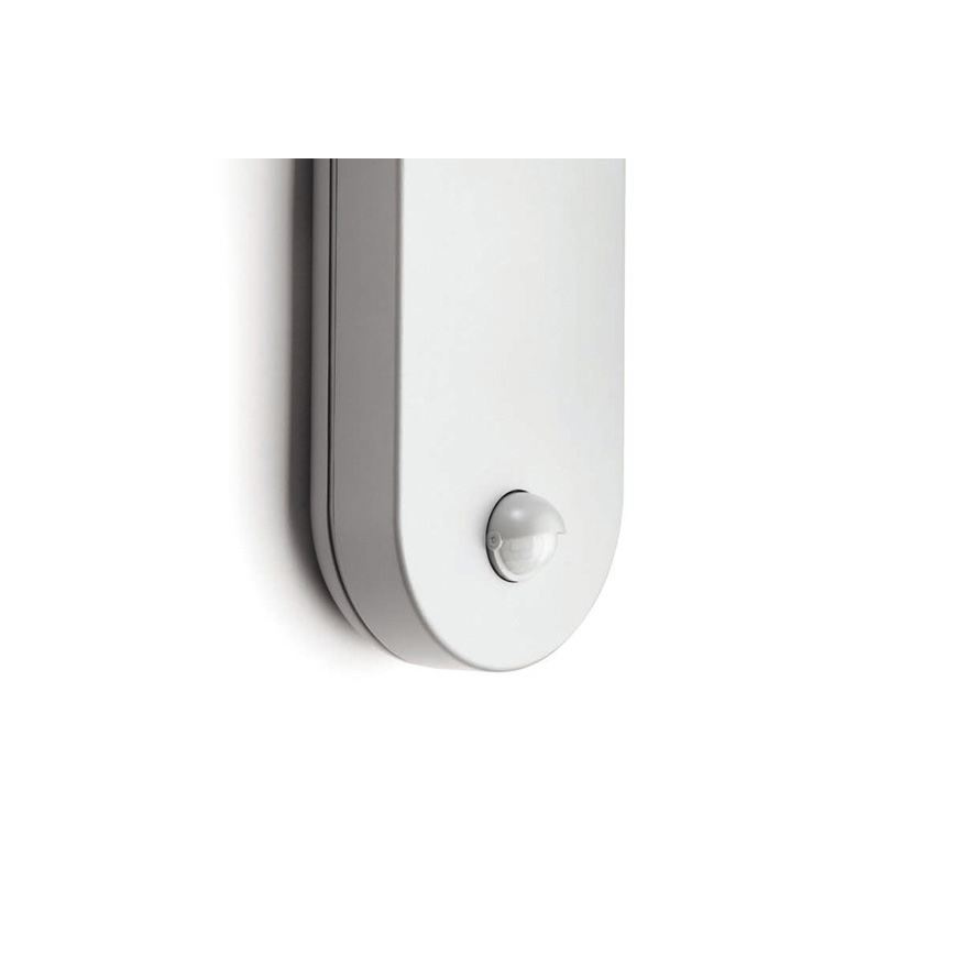 Philips 16909/87/16 - Venkovní nástěnné svítidlo s čidlem ECOMOODS 1x2G7/11W šedá