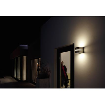 Philips 16928/47/16 - Venkovní nástěnné svítidlo MYGARDEN HAZEL 1xE27/20W/230V IP44