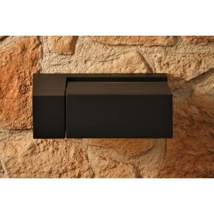 Philips 16942/93/16 - Venkovní nástěnné svítidlo MYGARDEN BORDER 1xE27/23W/230V