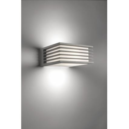 Philips 17182/87/16 - Venkovní nástěnné svítidlo MYGARDEN SHADES 1xE27/15W šedá IP44