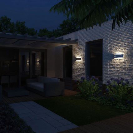 Philips 17201/47/16 - Venkovní nástěnné svítidlo MYGARDEN BREEZE 1xE27/23W/230V