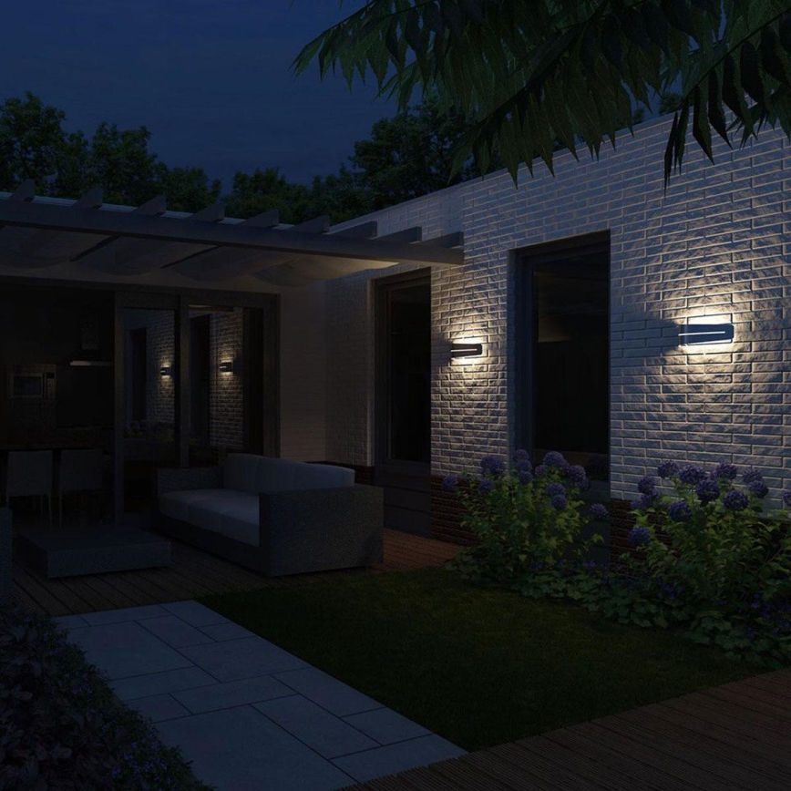 Philips 17201/47/16 - Venkovní nástěnné svítidlo MYGARDEN BREEZE 1xE27/23W/230V