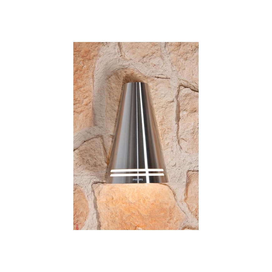 Philips 17226/47/16 - Venkovní nástěnné svítidlo MYGARDEN WOODS 1xE27/15W/230V