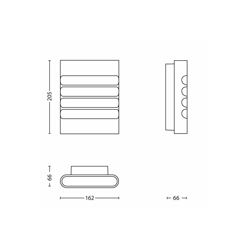 Philips - LED venkovní osvětlení LED/3W/230V IP44